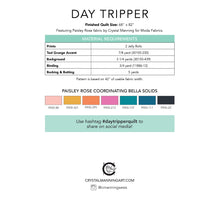 Load image into Gallery viewer, Day Tripper PDF Pattern