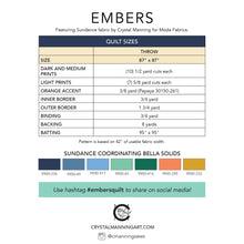 Load image into Gallery viewer, Embers PDF Pattern