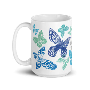 Papillon Mug - Blue