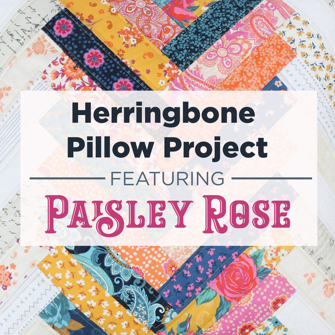 Herringbone Pillow Project