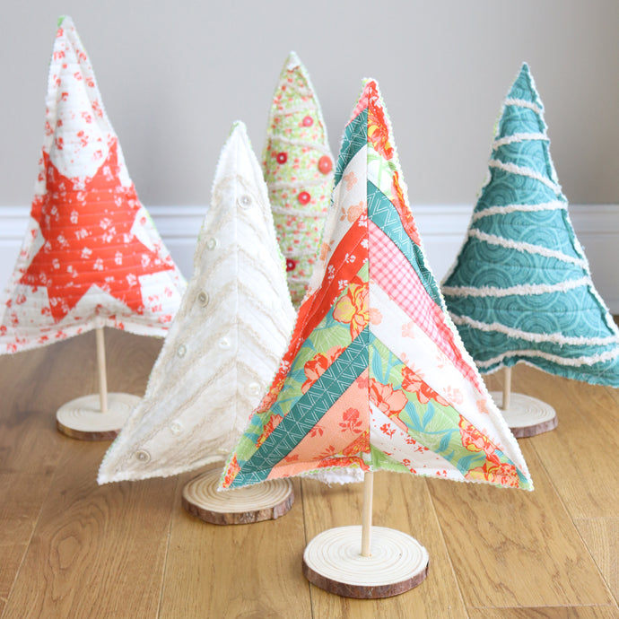DIY Quilted Holiday Trees