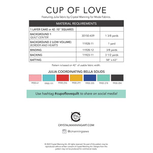 Cup of Love PDF Pattern