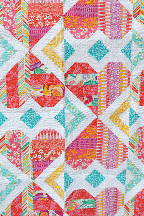 Crazy Love Quilt - Painted Garden