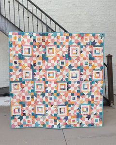 Falling Stars Quilt - Paisley Rose