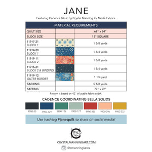 Jane PDF Pattern