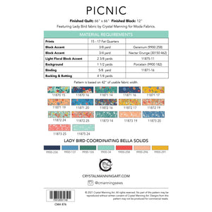 Picnic PDF Pattern