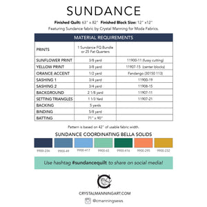 Sundance PDF Pattern