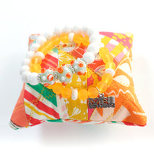 Load image into Gallery viewer, Sunset - Pin Cushion and I Love Sewing Bracelet Set