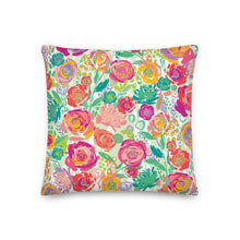 Load image into Gallery viewer, Painted Garden Pillow