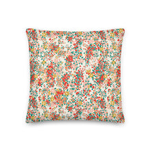 Load image into Gallery viewer, Wild Flowers Pillow - Porcelain