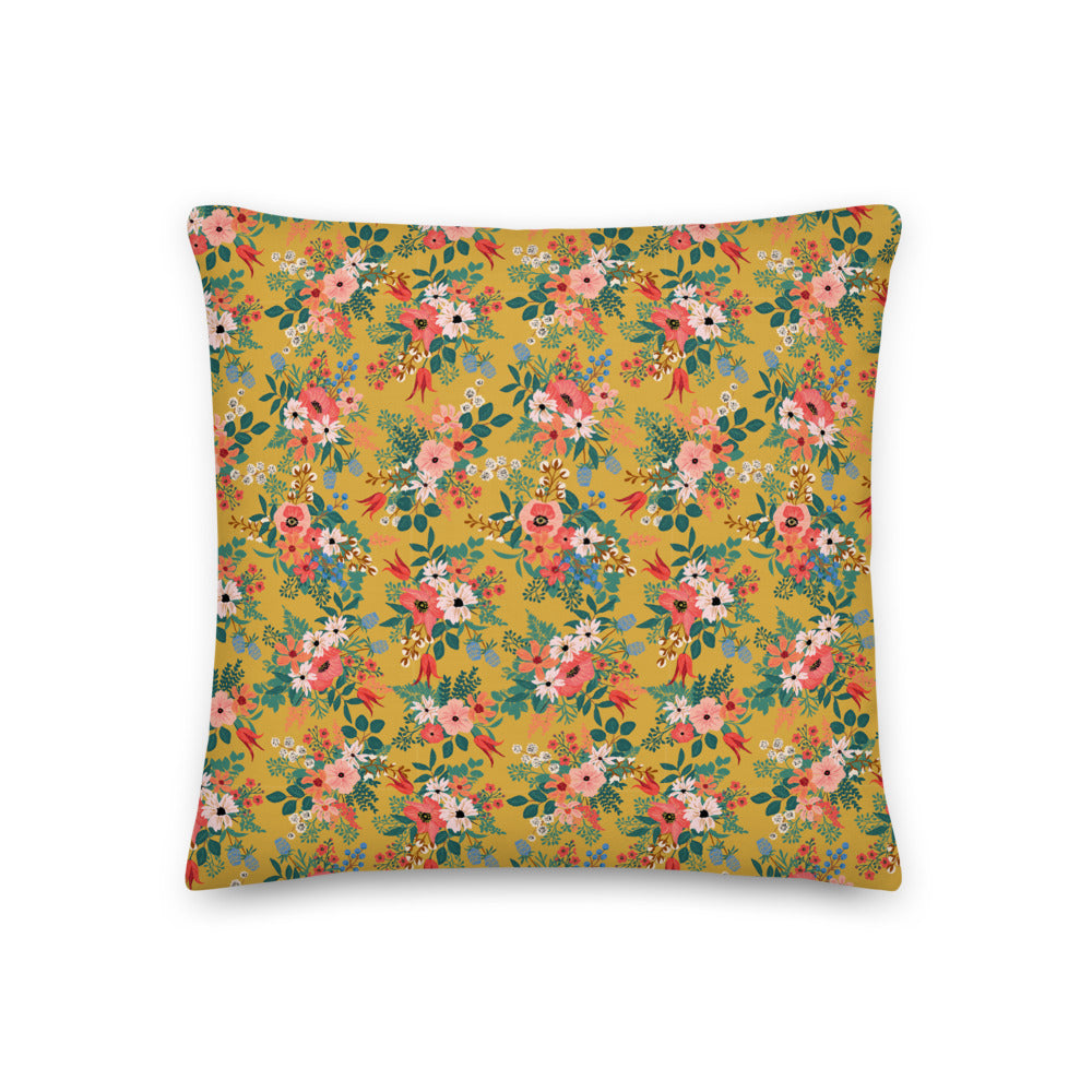Lady Bird Pillow - Saffron