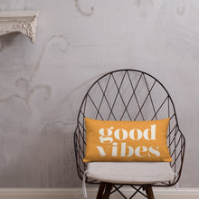 Load image into Gallery viewer, Good Vibes Pillow