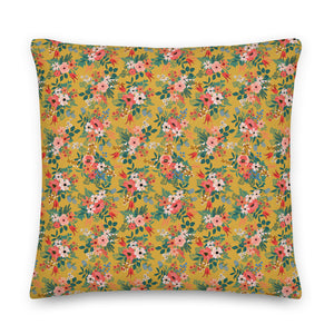 Lady Bird Pillow - Saffron
