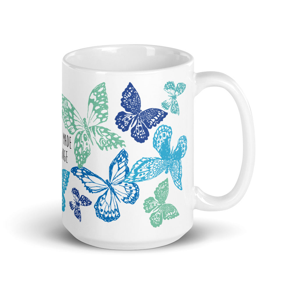 Papillon Mug - Blue
